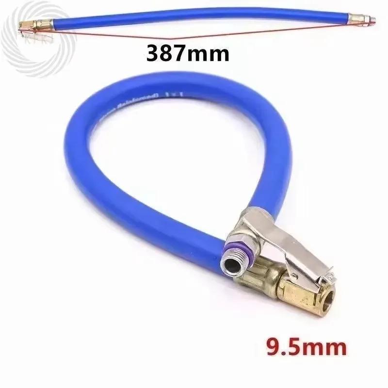 Voor Bandenspanningspistool met Verlengingsrubberen Slang Auto Motorfiets Fiets Reparatieonderdelen Luchtcompressor Opblaasslang