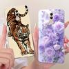 For Huawei Mate 20 Lite Case Cover Transparent Cute Fashion Butterfly Funny Painted Casing For Huawei SNE-AL00 SNE-LX1