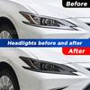 Car Headlight Protection Tint Anti-Scratch Black Protective Film TPU Stickers Cover For LEXUS ES 2018-2024  Accessories