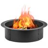 Large Portable Smokeless Outdoor Campfire Stove for Backyard and Camping