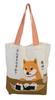 Friends Hill Onigiri Desu Ka A4 Tote Bag, White, YW-259-136