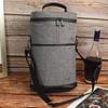 Bolsa Térmica Aislante para Botella de Vino Refrigerador para Vino Correa de Hombro Ajustable Térmica para Picnic al Aire Libre Viaje Portador Bolso Tote para Copa de Vino