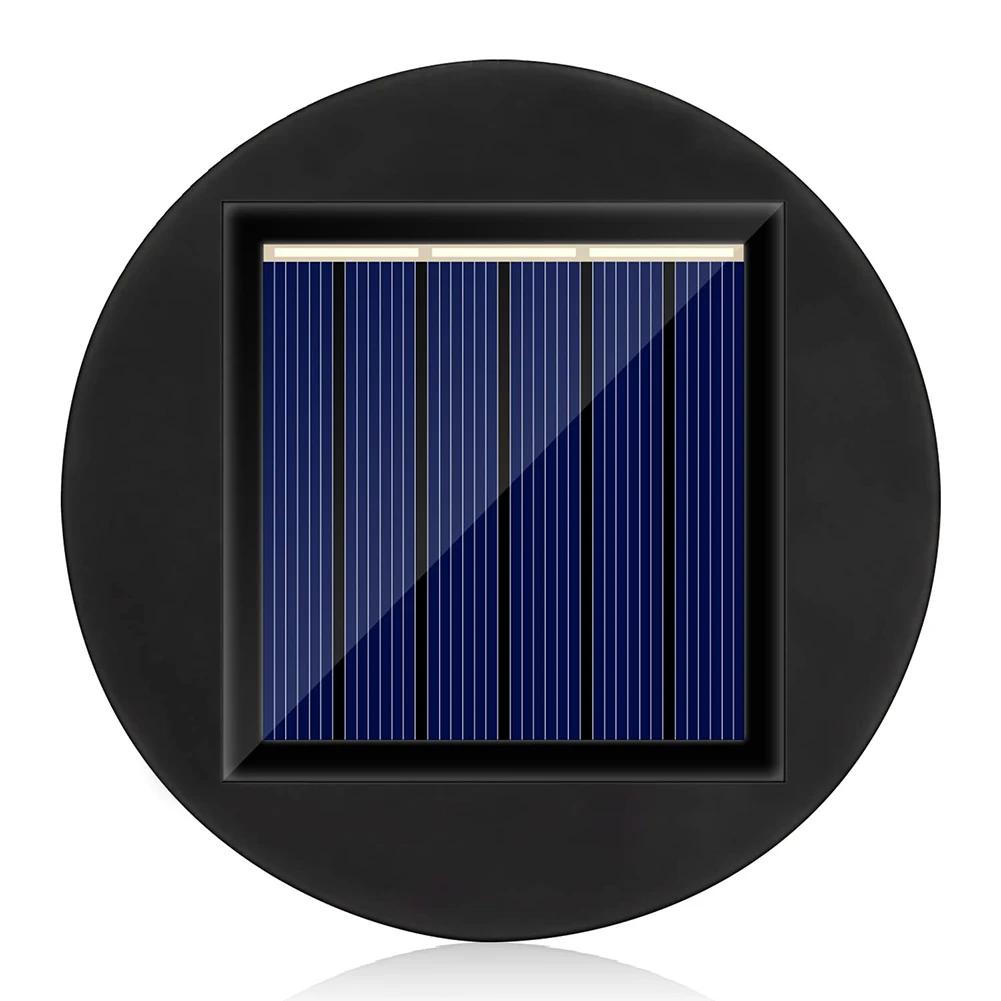 LED Solarleuchten Ersatz Tops Solar Panel mit Schalter Outdoor Hängende Laternen Teile Wasserdichte Gartenbeleuchtung Zubehör