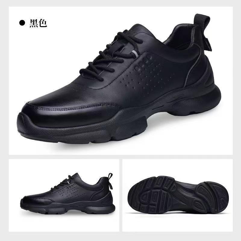 Mode lässige Herrenschuhe neue klassische vielseitige Business-Stil Lederschuhe atmungsaktive Outdoor weiche Sohle leichte Schuhe