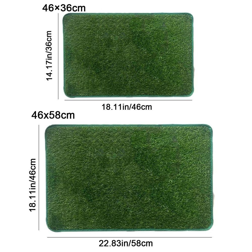 Comfortable Artificial Dog Grass Mat Breathable Pet Pee Grass Pad Dog Litter Mat Outdoor