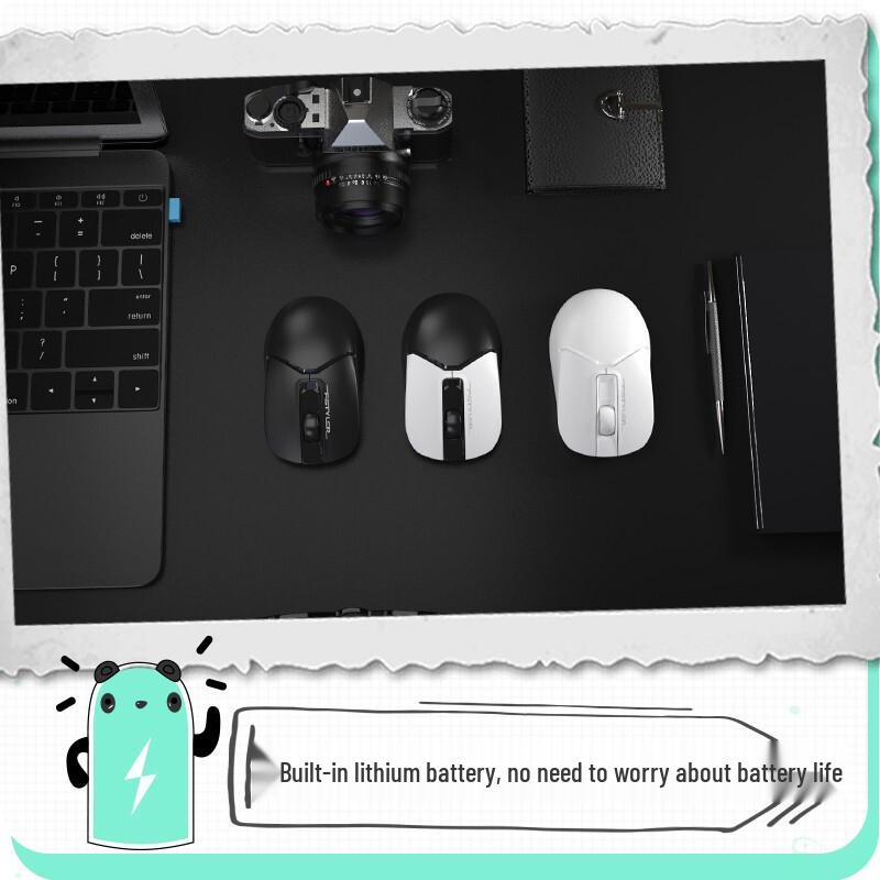 A4TECH FB12C Dual-Mode Rechargeable Wireless Bluetooth Mouse