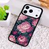 Peony Delicate Flower Shockproof Phone Case for iPhone 17 Air 16e 15 11 12 14 13 Pro Max Cover Coque
