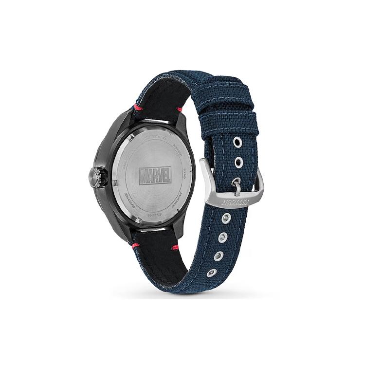 Citizen Quartz Movement Nylon Strap Men's Watches Blue Dial AW2037 04W AW2037-04W