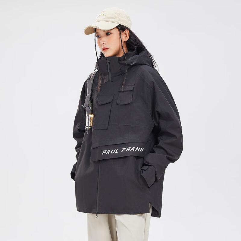 paul frank Women's Winter Detachable Fleece Outdoor Jacket