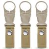 3Pcs Water Bottles Buckle Set Outdoor Nylon Webbing Tactical Waterbottle Hook Backpack Hanger Belt Water Bottle Holder Clip 4