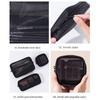 1/2/3 Layers Cosmetic Storage Bag Zipper Toiletries Organizer Handbag Mesh Cosmetic Bags  Outdoor