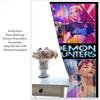 2 Stück K-Pop Dämonenjäger Aufdruck Verdunkelungsvorhänge Geeignet Für Schlafzimmer Wohnzimmer Arbeitszimmer Büro Badezimmer Dekor Waschmaschinenfest