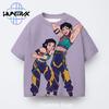 Kpop Demon Hunters Casual Fashion 3D Cartton Short Sleeve Kids Summer Boys Girls T-Shirt Anime Clothes