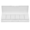 Empty 6-Cell Eyeshadow Palette Portable Makeup Box Detachable Replaceable Compartments Nail Gel Body Paint Mixing Tray