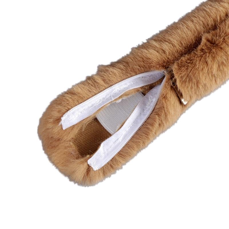 Tracolla Trendy in Peluche per Borsa Accessorio Leggero Poliestere Riciclato Tracolla Regolabile Per Donne Uomini