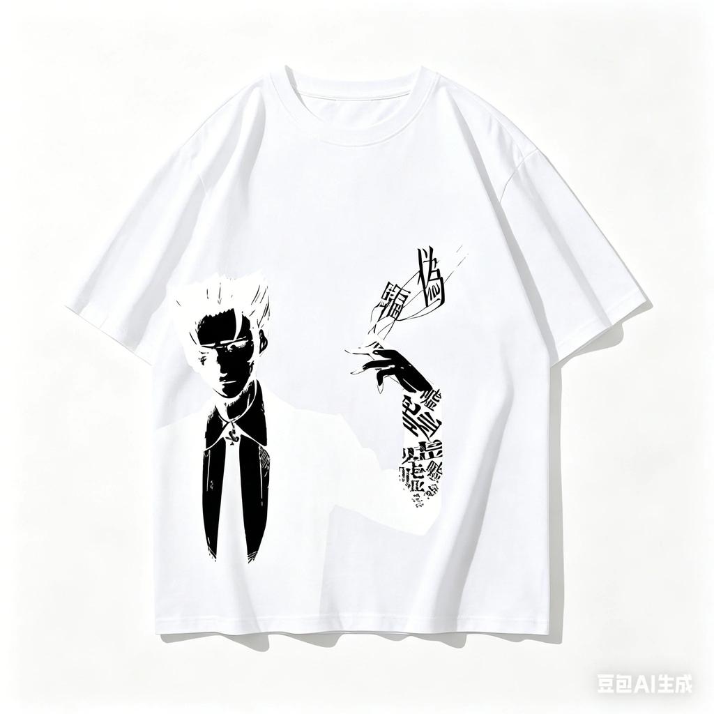 Monogatari Series Anime Lover Tshirt Year Round Clothing Personality Clothes Plus Size Unisex New Model Streetwear High Quality