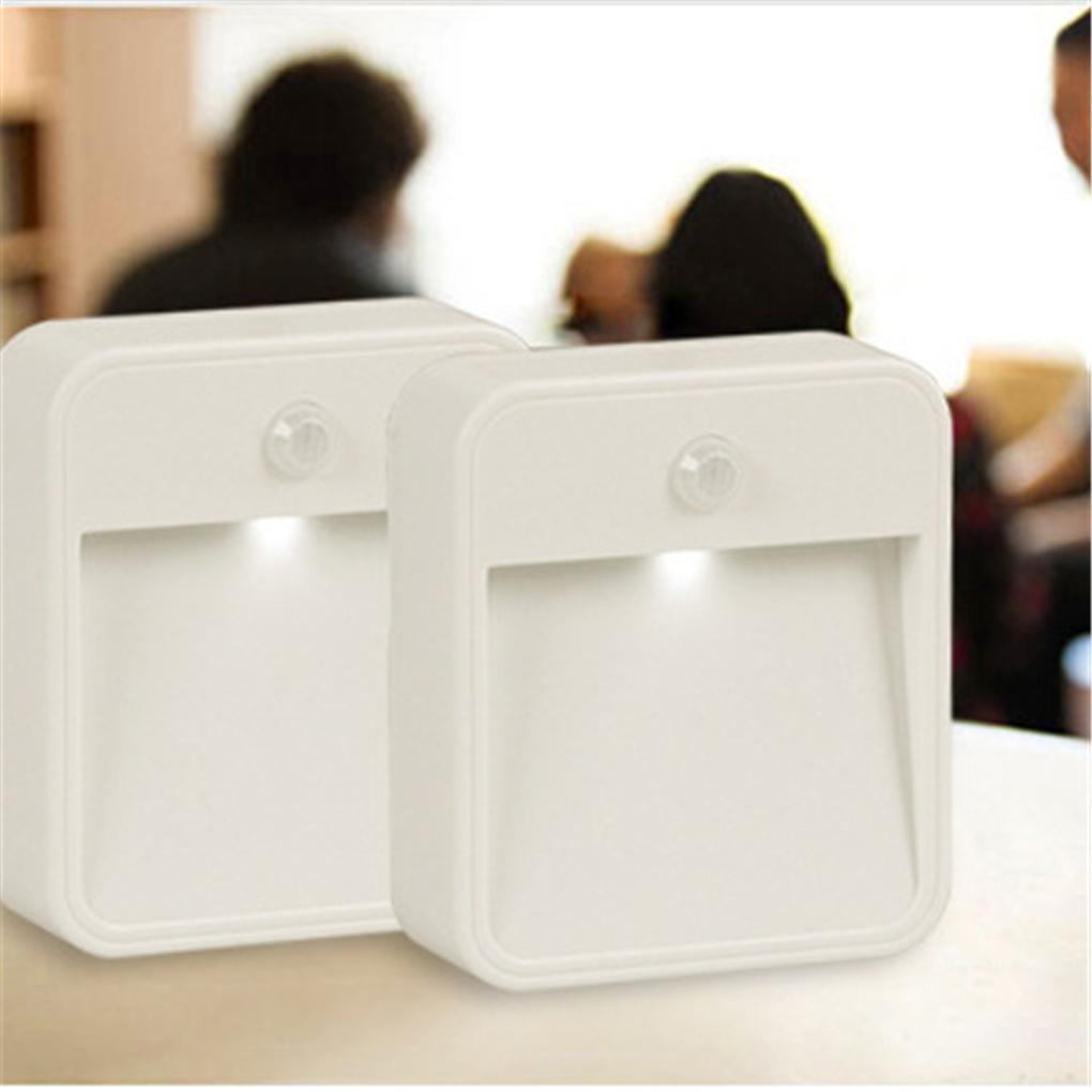 Cabinet Lights Night Light Smart Induction LED Lamp Bedroom Bedside Lighting for Cabinet Stairways Bathroom