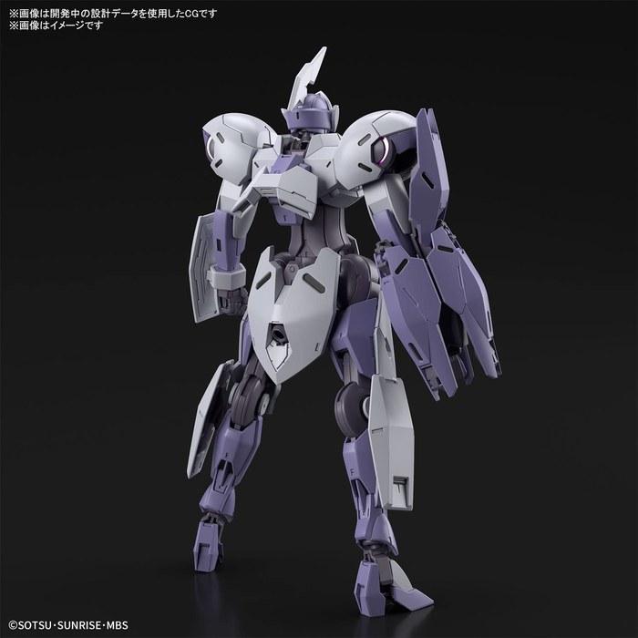 Bandai SPIRITS HG Mobile Suit Gundam: The Witch from Mercury Mikaelis 1/144 Scale Model Kit (Gray/Purple)