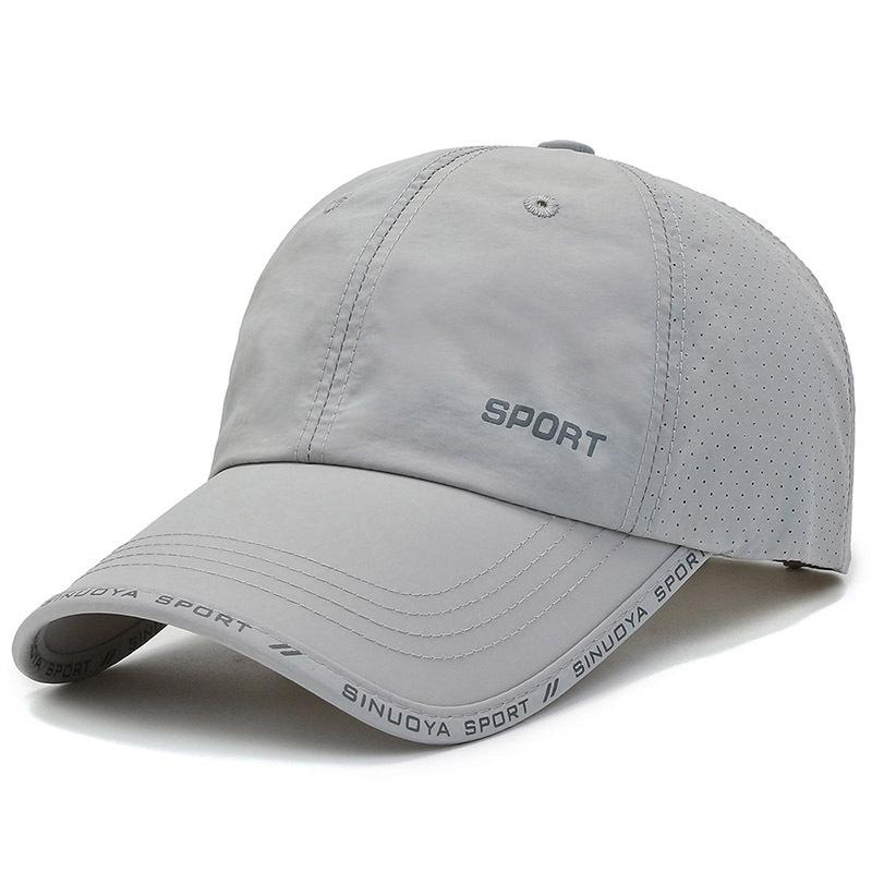 Unisex Outdoor Quick-Dry Sun Protection Baseball Cap - Breathable Shade for Fishing and Casual Wear