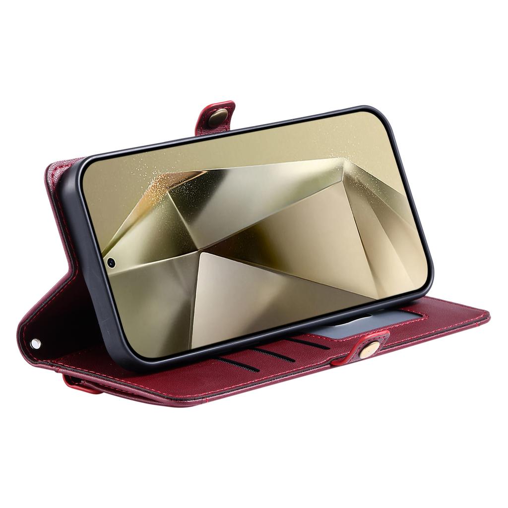 For Samsung Galaxy A17 5G/A17 4G/A26 5G Leather Case with Wrist Strap Wallet Stand Phone Cover