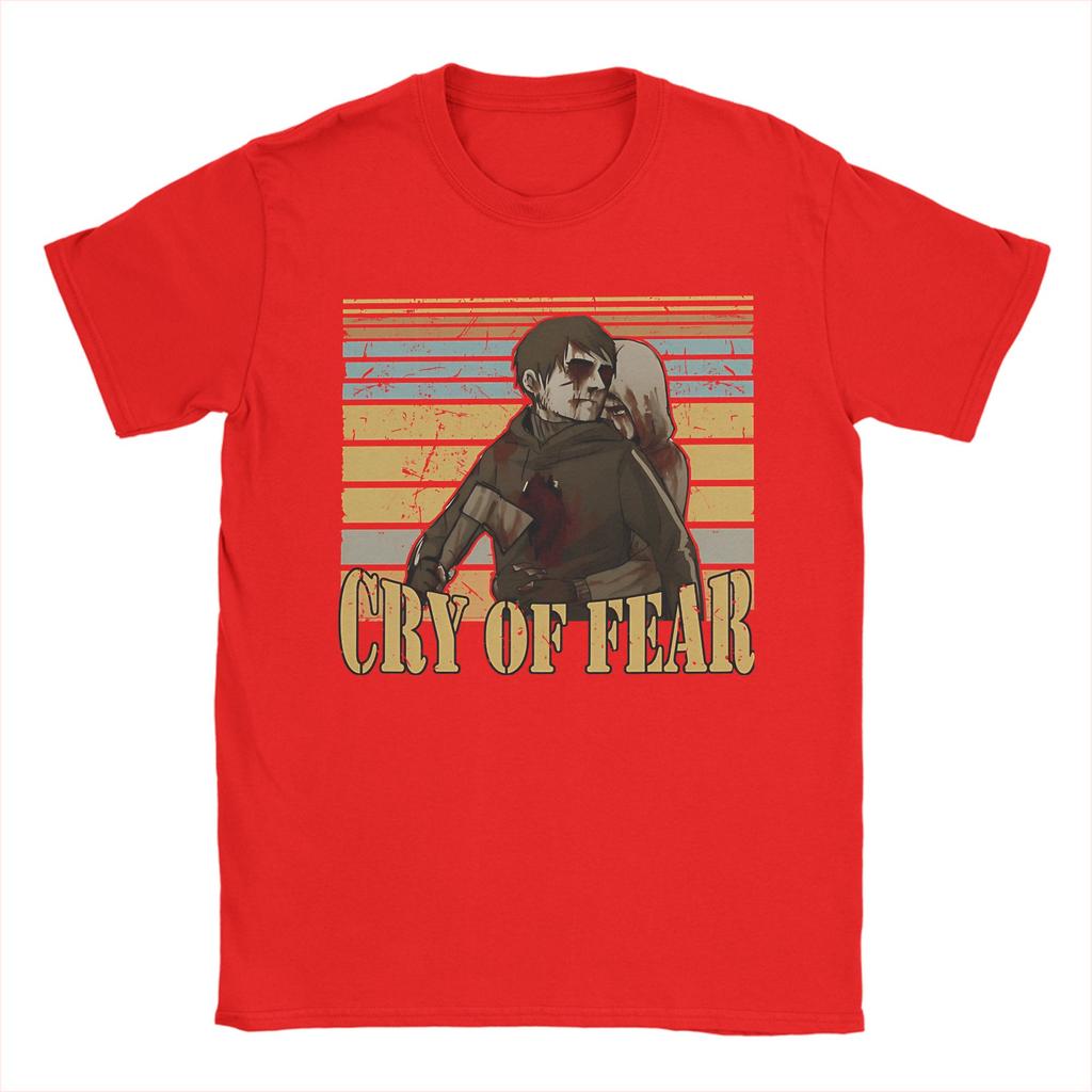 Simon Henriksson Cry of Fear Graphic Printed T Shirts for Unisex Women Pure Cotton Tee Shirt Clothes