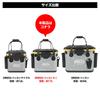 Mini Bucket Mesh Fishing 17L Rod Holder EVA Fishing Fishing Gear Fishing Case Waterproof Storage Container Tackle Bag [DRESS] Olive/Black (with