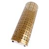 Umbrella Holder Round Rust Proof Stylish Hollow Copper Pattern Metal Umbrella Holder Bin for Home Entryway