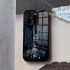 D-Donnie D-Darkos Phone Case For IPhone 17 Air 16 E Pro Max 15 14 13 Mini 12 Pro 11 Max Plus Black Glass Cover