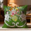 Popular P-Ppaige gemmeled Cushion Cover Soft Washable Pillow Case Multi-Scene for Couch Bed Travel Office Use