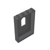 50g MOC 60808 Building Blocks: 1×4×5 Window Wall Brick Accessories