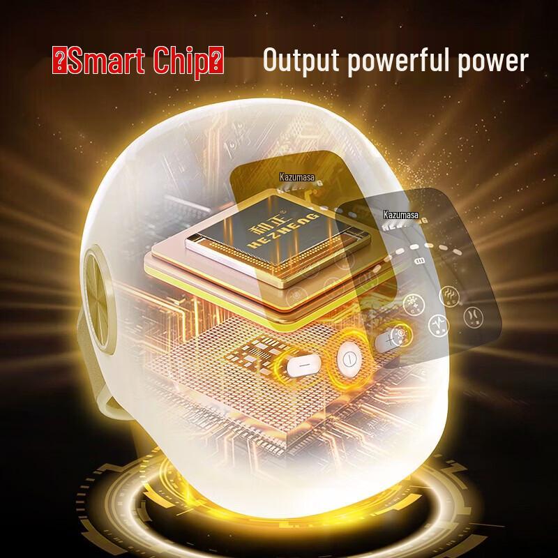 Hezheng Knee and Leg Massager with Heat Compression CN plug (adapter included)