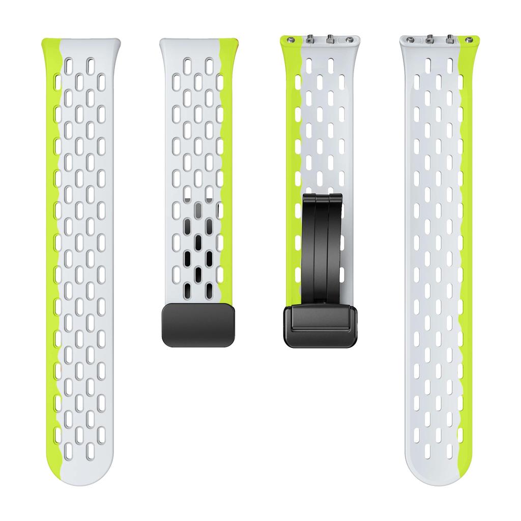 Magnetic D Buckle Sports Silicone Band For Samsung Galaxy Fit 3 Fit3 SM-R390 Replacement Strap Wristband Bracelet  Accessories