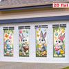 Easter Cartoon Rabbit Decor Set for Outdoors