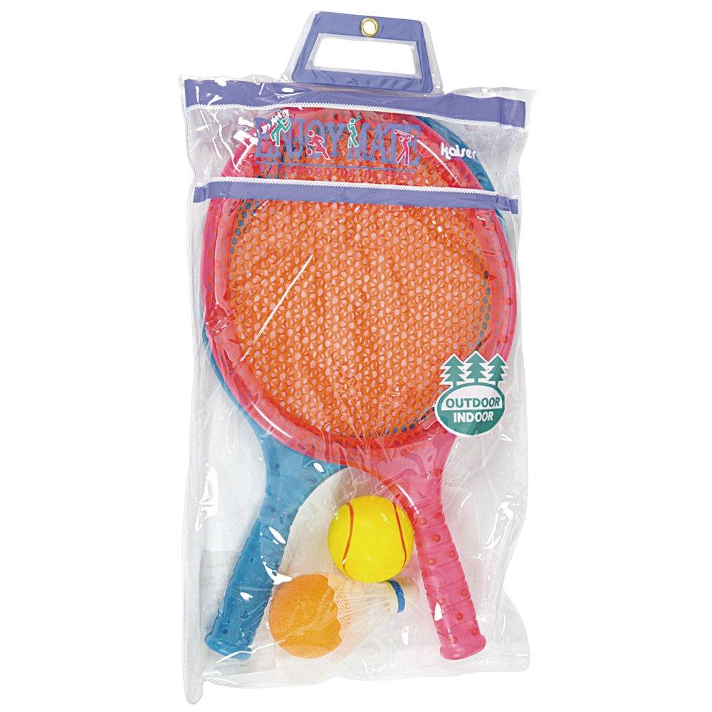 KAISER Federschlägerset KW-679 für Tennis, Badminton und Freizeit-Familiensport