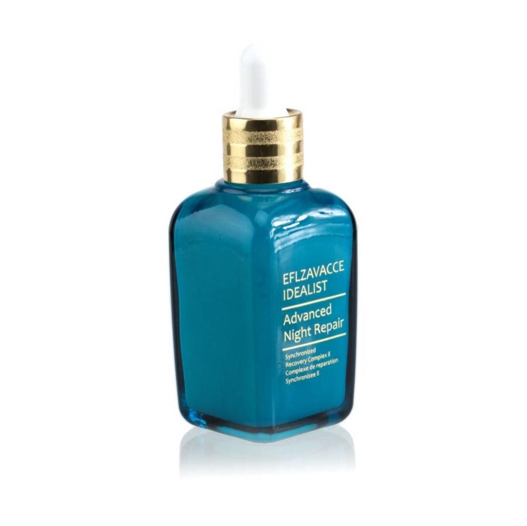 

Regenerating night serum for facial skin синій