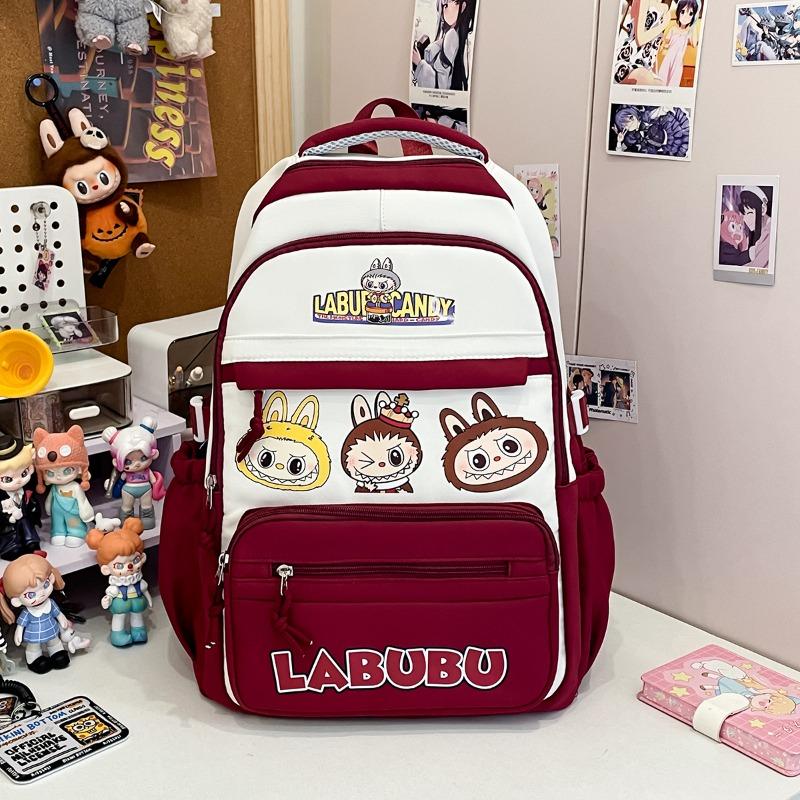 New High-value Schoolbag, Primary School Schoolbag, Large-capacity Junior High School Student, High School Student Backpack, Burden Reduction Backpack