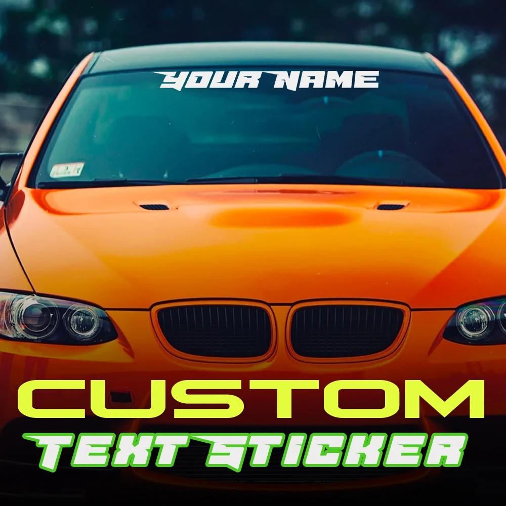 Custom Custom Logo Sticker DIY Car Sticker Waterproof Car Decal Car Decoration Sticker Custom Motorcycle Decal