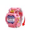 Children's Deformation Watch King Kong Robot Cartoon Elementary School Pupils Diy Toy Boy Girl Electronic Watch Gift