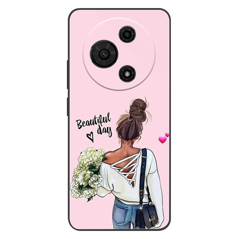 For TCL 605 Case T517D Coque Black Silicone Soft Phone Case For TCL 60 SE 4G T517H Back Cover Case For TCL 60SE 605 Funda Shell