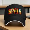 Espana Spain Map Flag Baseball Cap Trendy Trucker Hat Summer Unisex Unisex Kpop Rock Snapback Cap