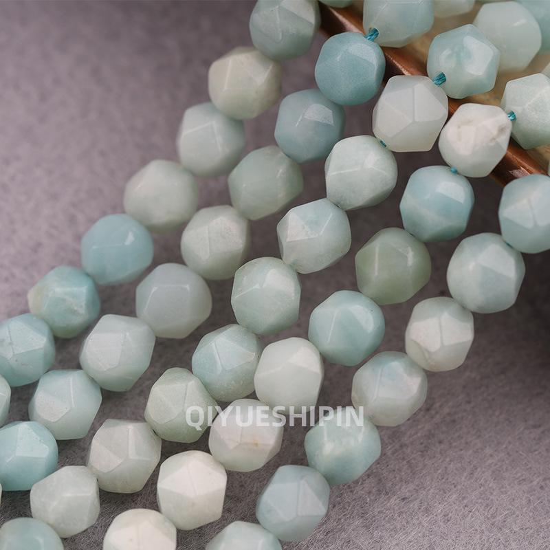 

Бусины из натурального камня оливы и агата с алмазной огранкой для изготовления ювелирных изделий 6mm≈55 beads