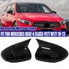 Side Wing Mirror Cover Caps Fits For Mercedes A CLA Class W177 W118 - Rearview Mirror Cover Shell Case Trim Accessories