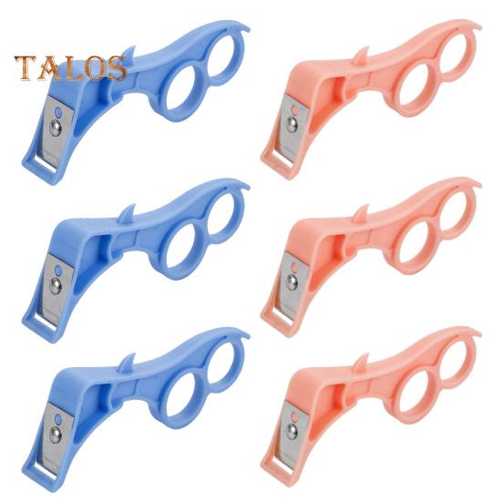 

6 шт. фруктовых ножей, мини-портативная овощечистка, креативная ручная острое лезвие, нож для чистки пальцев, для картофеля, груш, цитрусовых 6pcs