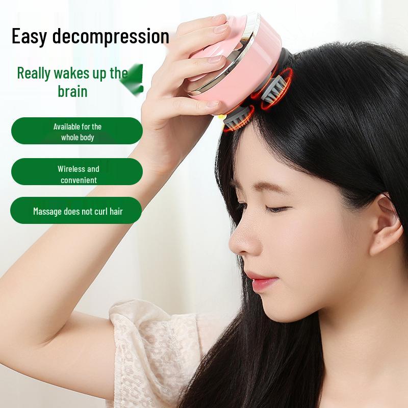 Mini Handheld Multi-Functional Smart Body Head Massager with Multi-Point Stimulation