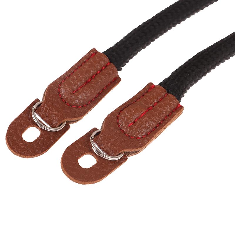 1 szt. Pasek na szyję do aparatu z liny, Vintage pasek na ramię, Skórzany smycz na nadgarstek