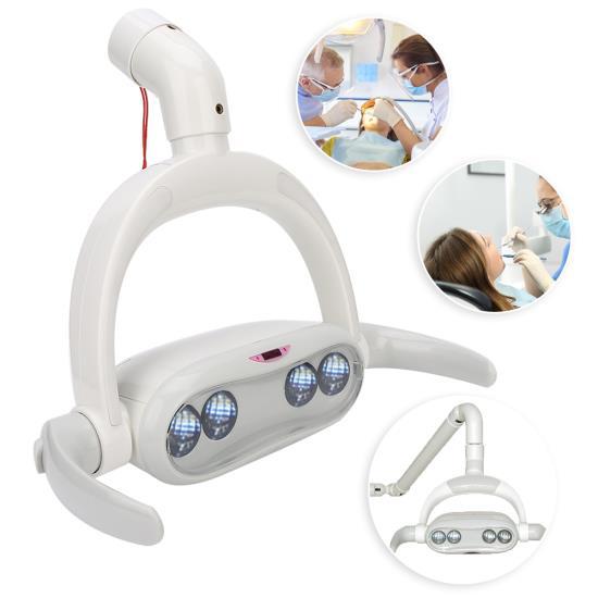 Lampada Operatoria A LED Per Studio Dentistico – 6 LED A Induzione, 8W, 6000K – Nuova
