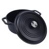 [Genuine Japanese Product] VICTORIA Dutch Oven 6QT 5.7L DUT-300, Pre-seasoned with Linseed Oil, Cast Iron, with Lid