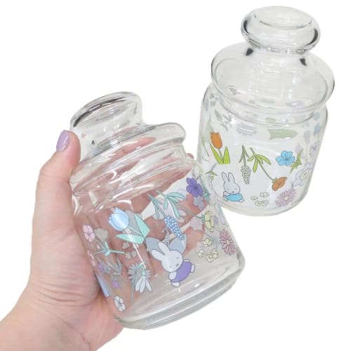 Marimo Craft Miffy Storage Container, Glass Trinket Box, Dick Bruna [LB]