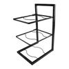 Heavy Duty Pan Rack Under Cabinet Under Sink Storage Light Brightness