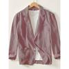 Men Solid Color Long Sleeve Casual Cotton Blazer Business Casual Outerwear
